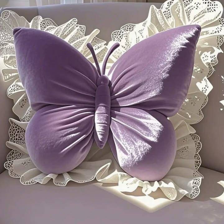 Butterfly-Shaped Decorative Pillow