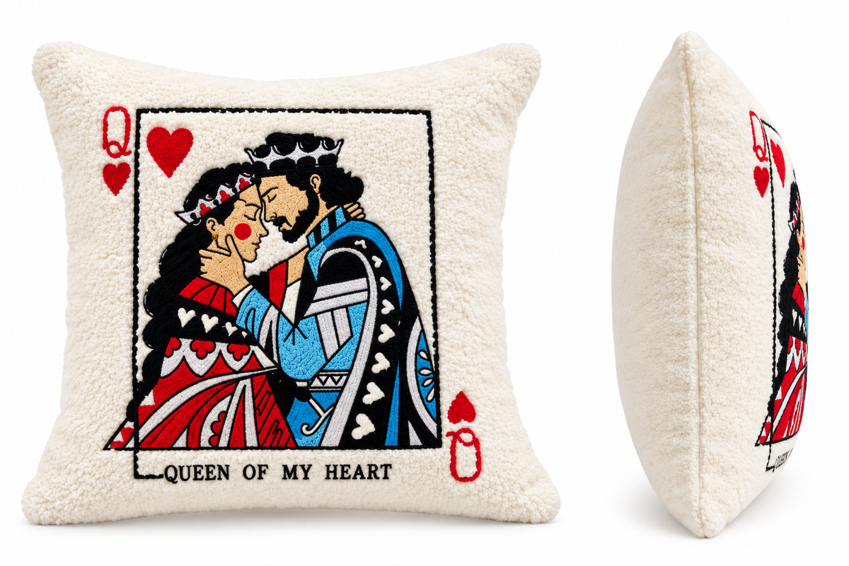 Queen of My Heart Cushion