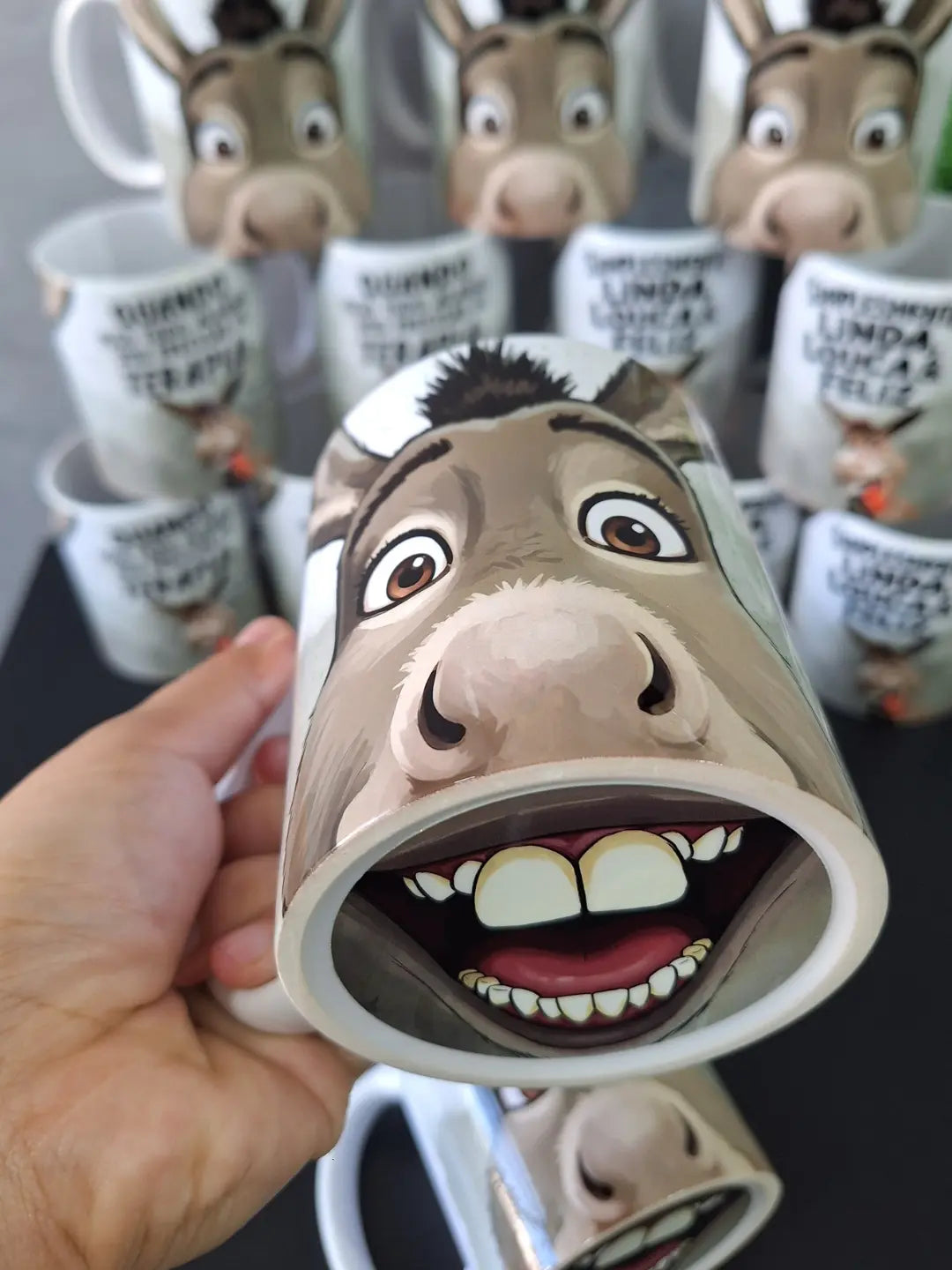 Funny Donkey Ceramic Mug