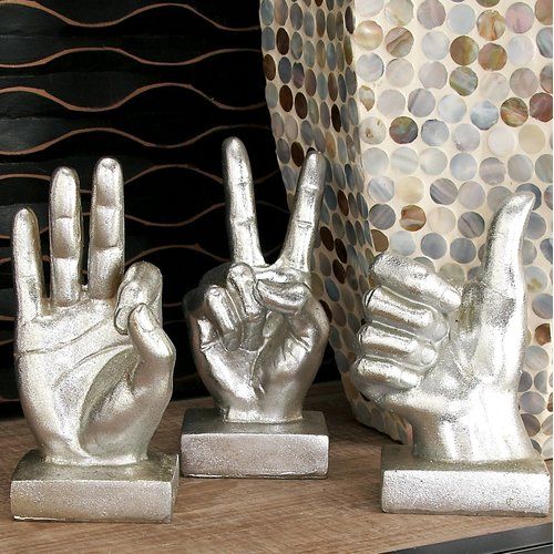 Modern Hand Décor – Set of 3