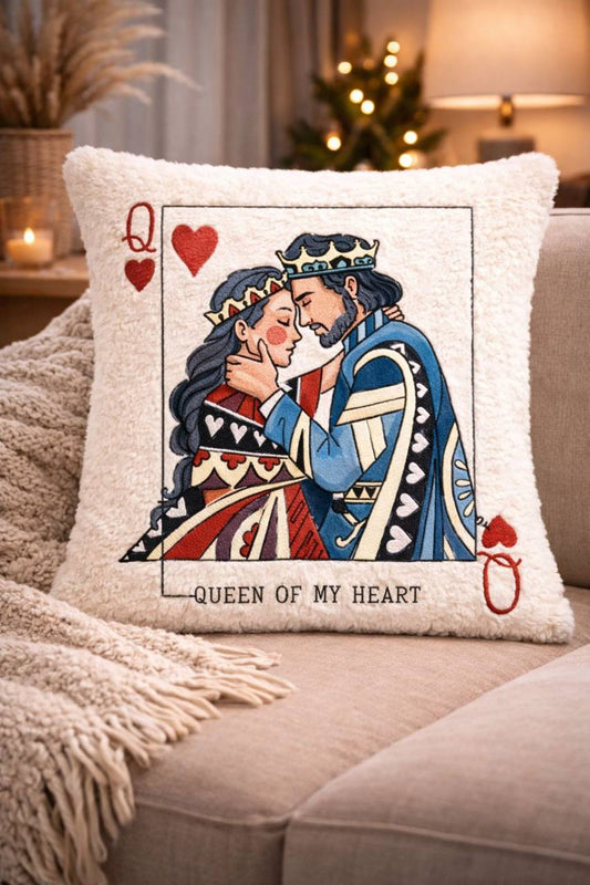 Queen of My Heart Cushion