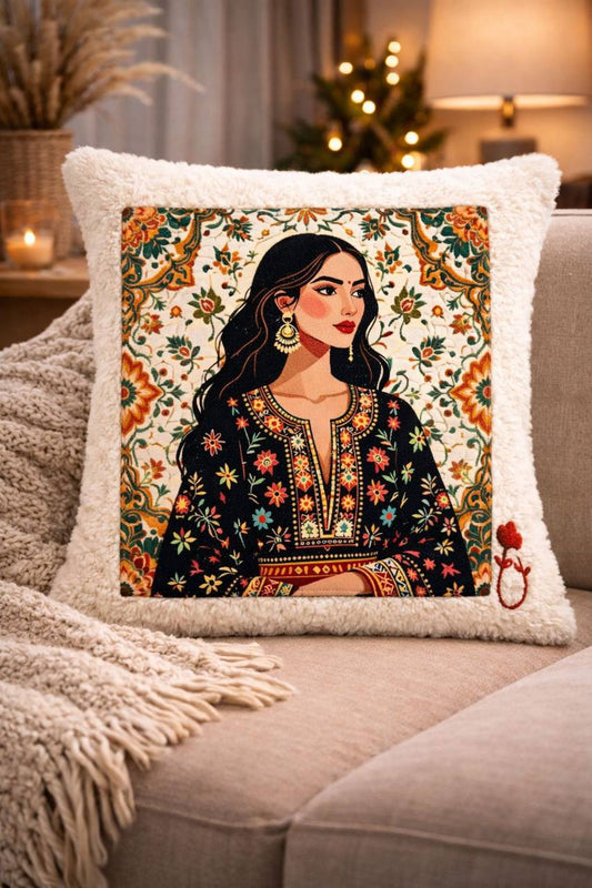 Elegant Woman Cushion