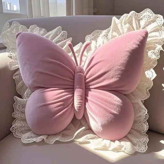 Butterfly-Shaped Decorative Pillow