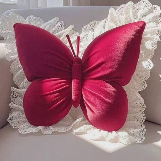 Butterfly-Shaped Decorative Pillow
