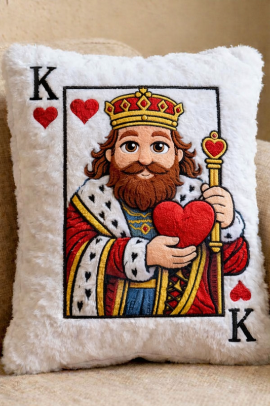 Red King Cushion