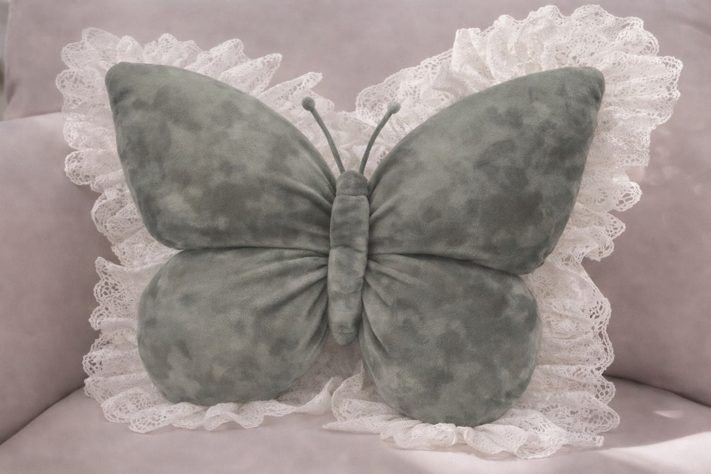 Butterfly-Shaped Decorative Pillow