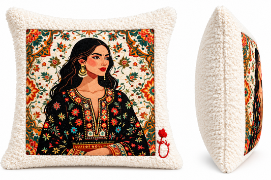 Elegant Woman Cushion