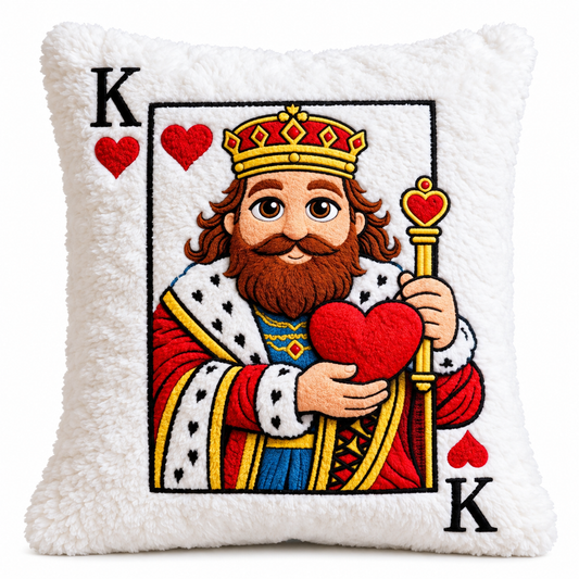 مخدة كينج أحمر فخامة وقوة في تصميم واحد 🔥👑