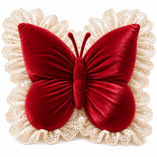 Butterfly-Shaped Decorative Pillow
