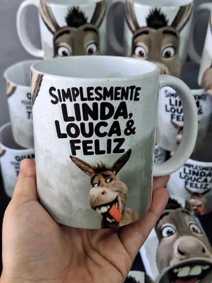 Funny Donkey Ceramic Mug